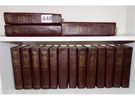 Blackstones 16 Volume Modern American Law Set, 1965 Edition