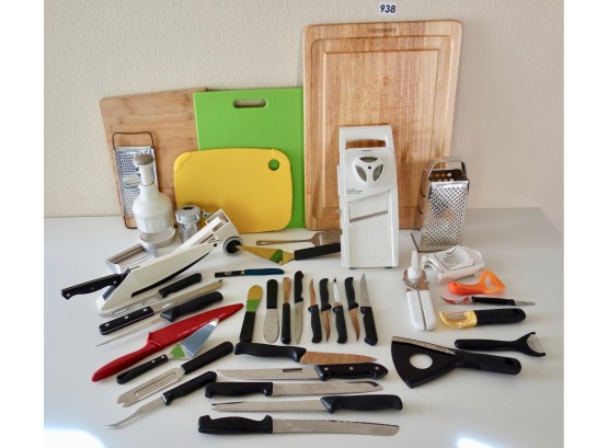 Knives, Cutting Boards, Cutting Tools