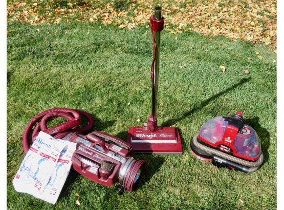 Royal Classic Power Team Canister Vacuum & Bissel Spot Bot Pet