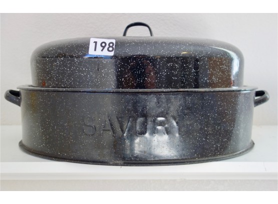 Vintage Savory Roaster Pan