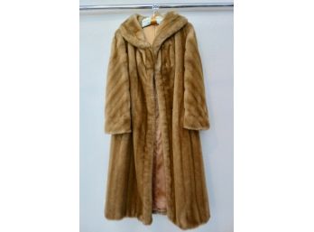 French Tissavel For Country Pacer Faux Fur Coat