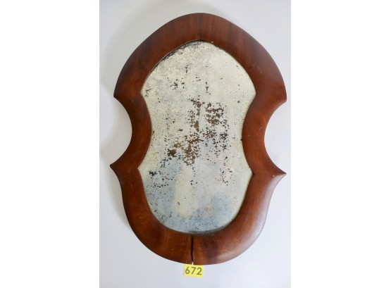 Lovely Antique Violin Shaped Mirror