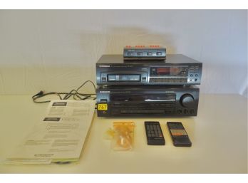 Pioneer Receiver 7 Cd Player Wremotes And Manuals