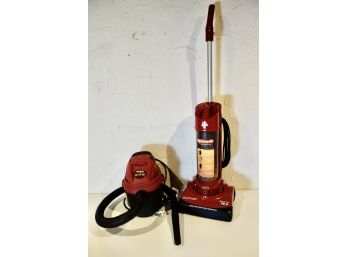 Dirt Devil Dynamite Bagless Vacuum And Shop Vac Hang On 1.5 Gallon Wet/dry Vacuum
