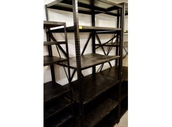 Black Metal Utility Shelf