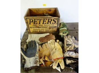 Peter's Small Arms Ammunition Box Full Of Gloves