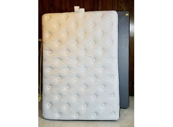 Full Size Beautyrest Mattress And Foundation, Less Than A Year Old