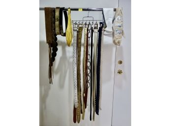 Women's Belts Including Some Fun Vintage