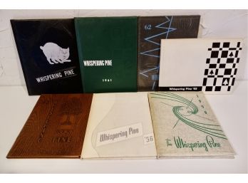 Vintage Estes Park Whispering Pines High School Yearbooks, Various Years Between 1949 - 1965