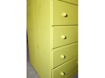 Yellow Painted Dresser