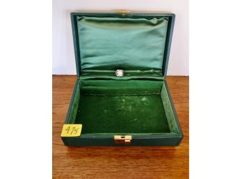Vintage Harrington Jewelry Box & Silver-plate Ring