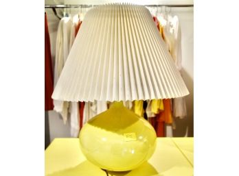 Cool Vintage Yellow  Table Lamp