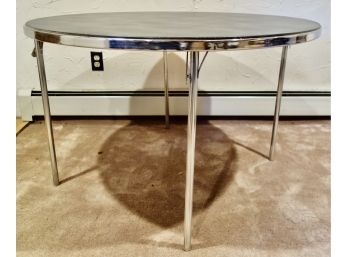 Vintage 40' Round Folding Table