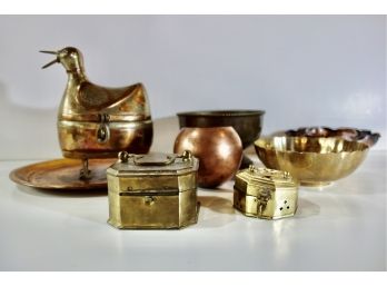 Assorted Brass & Copper Pieces