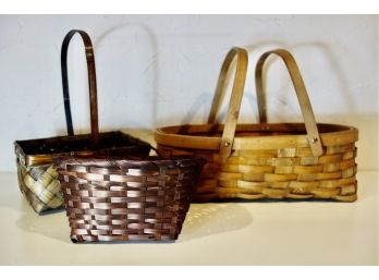 Large Longaberger Style Basket & More