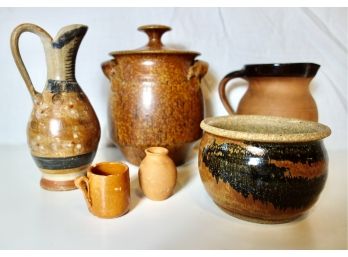 Collection Of Small Pottery Pieces