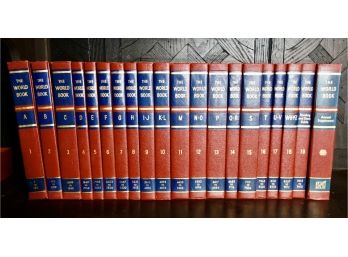 Worldbook Encyclopedia Complete Set, Copyright 1958 With 1959 Through 1961 Yearly Supplements & Reading Guide