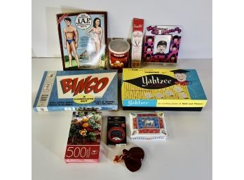 Vintage Novelty Items & Games