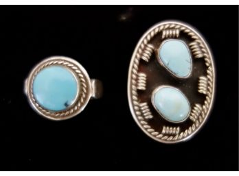 Turquoise & Sterling Rings