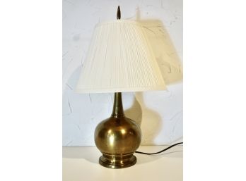 Sweet Mid Century Brass Lamp