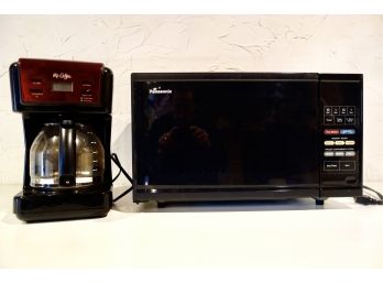 Panasonic Microwave & Mr. Coffee Coffeemaker