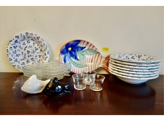 Fish Themed Dining Pieces & More