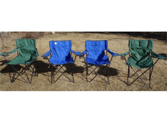4 Camp Chairs