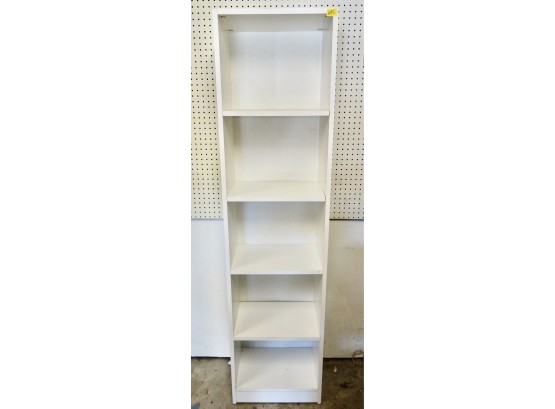White Laminate Bookshelf