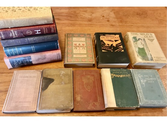 Antique Fiction Including War And Peace
