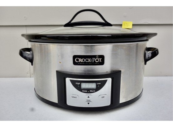 Large Crockpot Slow Cooker