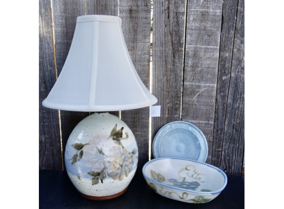 Vintage Ceramic Lamp & More