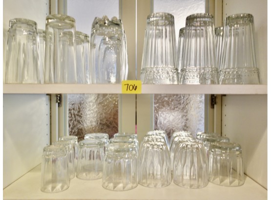 Large Lot Of Coordinating Glassware