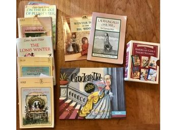 Vintage Children's Books Including Laura Ingall's Wilder & American Girl