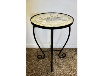 Cheerful Glass Mosaic Top Table