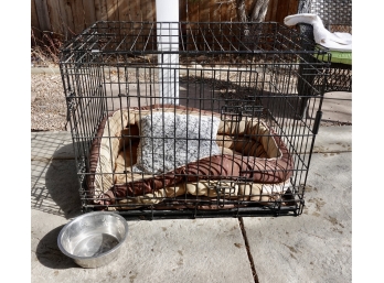 Folding Dog Crate & More