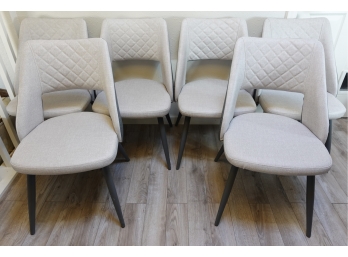 6 Mid Century Style Dining Chairs