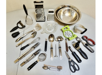 Wustoff Scissors, Mixing Bowls, Cheese Graters, Utensils, & Kitchen Gadgets