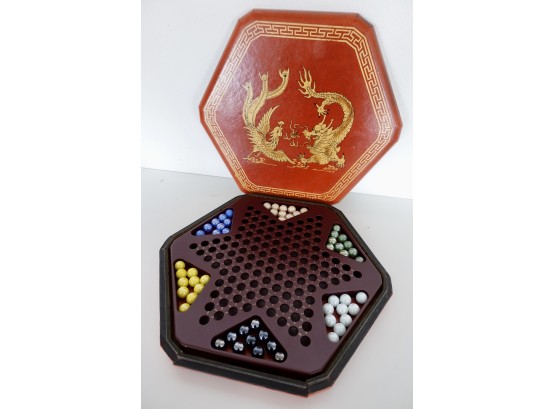 Chinese Checkes Game In Gorgeous Case