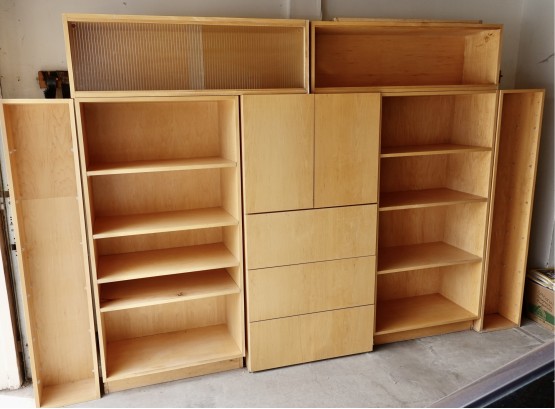 Laminate And Plywood Modular Shelves,drawers, & Cabinets