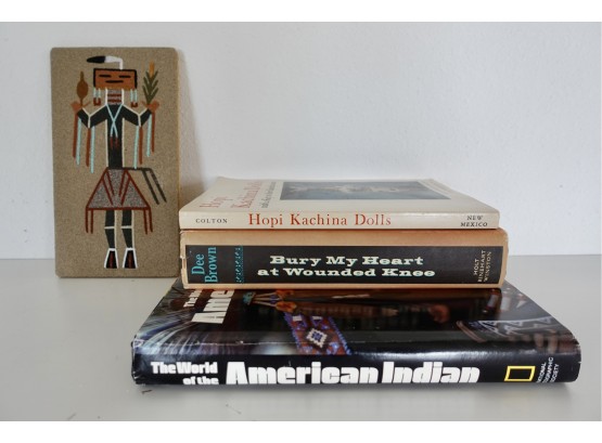 Native American Sand Painting And Books
