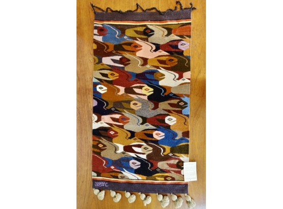Gorgeous Jose Cotacachi Tapestry, Otovalan Indian