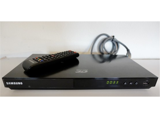 Samsung Blu Ray Player With Remote
