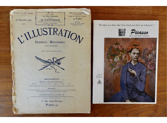 Vintage Art Books With Removable Prints