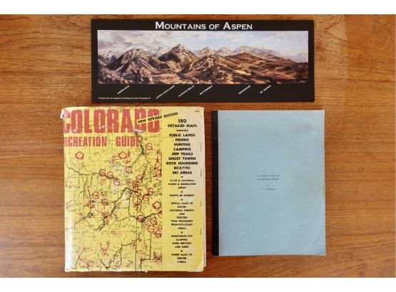 Vintage Climber's Guide To Southeastern Wyoming, Colorado Recreation Guide, & More