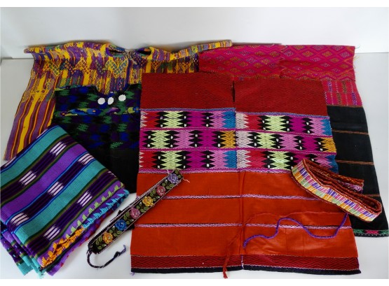 Assorted Central American Huipils And Textiles