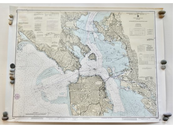 1984 Map Of San Francisco Bay