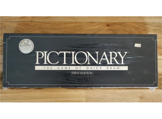 1st Edition New In Box And Wrapper Pictionary Game