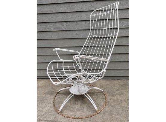 Vintage Homecrest Patio Chair Without Cushion