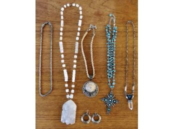 Fun Boho Necklaces And Earrings