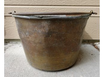 Huge Vintage Metal Pot